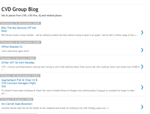 Tablet Screenshot of cvdgroup.blogspot.com