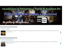 Tablet Screenshot of espaciopoderjovenchetumaldos.blogspot.com