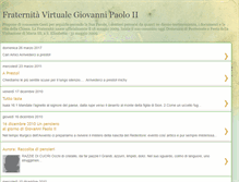 Tablet Screenshot of fraternitagiovannipaolosecondo.blogspot.com