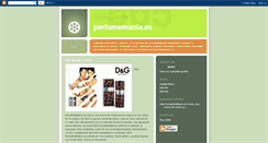 Desktop Screenshot of perfumemania.blogspot.com