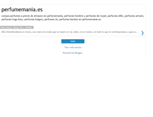 Tablet Screenshot of perfumemania.blogspot.com