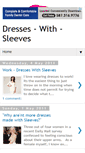Mobile Screenshot of dresses-with-sleeves.blogspot.com