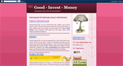 Desktop Screenshot of good-invest-money.blogspot.com