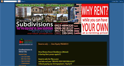 Desktop Screenshot of davaosubdivisions-condominiums.blogspot.com