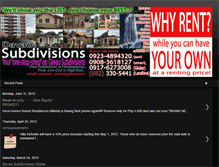 Tablet Screenshot of davaosubdivisions-condominiums.blogspot.com