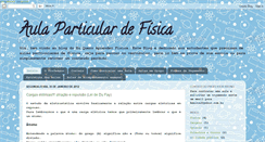 Desktop Screenshot of euqueroaprenderfisica.blogspot.com