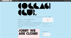 Desktop Screenshot of collageclub.blogspot.com