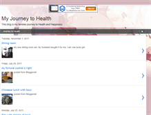 Tablet Screenshot of journeyhealth.blogspot.com