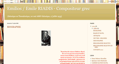 Desktop Screenshot of emileriadis.blogspot.com