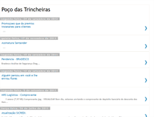 Tablet Screenshot of pocodastrincheiras.blogspot.com