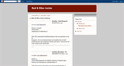Desktop Screenshot of bedbikeroutes.blogspot.com