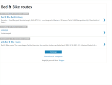 Tablet Screenshot of bedbikeroutes.blogspot.com