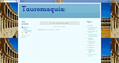 Desktop Screenshot of elmundotaurino.blogspot.com