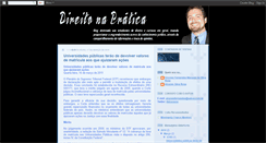 Desktop Screenshot of direitonapratica.blogspot.com