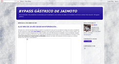 Desktop Screenshot of bypassgastricodejaimoto.blogspot.com