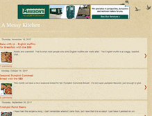 Tablet Screenshot of amessykitchen.blogspot.com