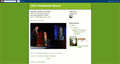 Desktop Screenshot of jfkprez.blogspot.com