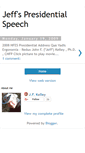 Mobile Screenshot of jfkprez.blogspot.com