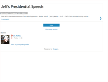 Tablet Screenshot of jfkprez.blogspot.com
