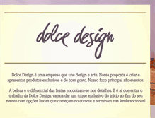 Tablet Screenshot of dolce-design.blogspot.com