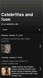 Mobile Screenshot of celebritiesandicon.blogspot.com