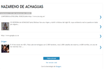 Tablet Screenshot of elnazarenodeachaguas.blogspot.com