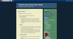 Desktop Screenshot of email-checker-beta.blogspot.com