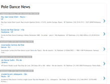 Tablet Screenshot of poledancenewsacademias.blogspot.com