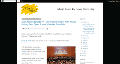 Desktop Screenshot of depauwmusicforlife.blogspot.com