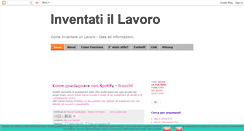 Desktop Screenshot of inventatilavoro.blogspot.com