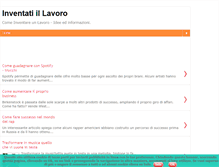 Tablet Screenshot of inventatilavoro.blogspot.com