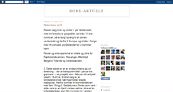 Desktop Screenshot of bore-aktuelt.blogspot.com