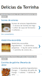 Mobile Screenshot of deliciasdaterrinha.blogspot.com