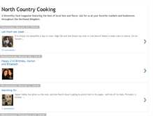 Tablet Screenshot of northcountrycooking.blogspot.com