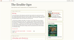 Desktop Screenshot of eruditeogre.blogspot.com