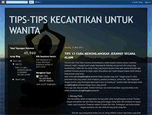 Tablet Screenshot of dessytipstipsuntukwanita.blogspot.com