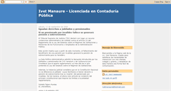 Desktop Screenshot of ivetmanaure.blogspot.com