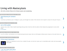 Tablet Screenshot of lifewithmastocytosis.blogspot.com