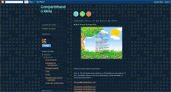 Desktop Screenshot of compartilhandoideia.blogspot.com