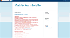 Desktop Screenshot of mahiti-infoletter.blogspot.com