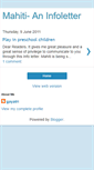 Mobile Screenshot of mahiti-infoletter.blogspot.com