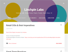 Tablet Screenshot of linchpinlabs.blogspot.com