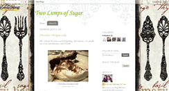 Desktop Screenshot of 2lumpsofsugar.blogspot.com