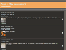 Tablet Screenshot of anneemayimpressions.blogspot.com