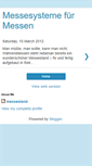 Mobile Screenshot of messesysteme.blogspot.com
