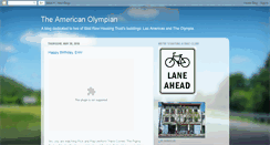 Desktop Screenshot of americanolympian.blogspot.com