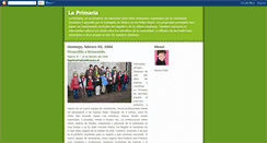 Desktop Screenshot of laprimaria.blogspot.com