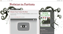 Desktop Screenshot of noticiasdafantasia.blogspot.com