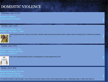 Tablet Screenshot of domesticviolence-steelmagnolia.blogspot.com