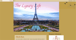 Desktop Screenshot of luxurydanielle.blogspot.com